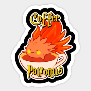 Mochanix - Coffee Patronus Sticker